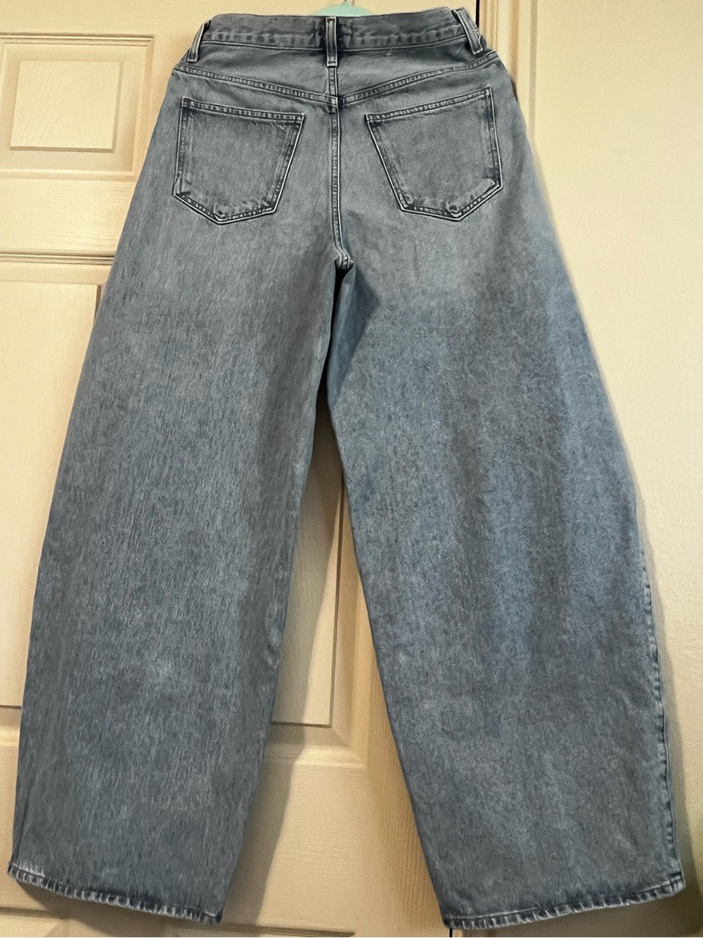 AGOLDE Kristen High-Rise Barrel Jeans in Light Blue Women’s Size 27 - Picture 6 of 10